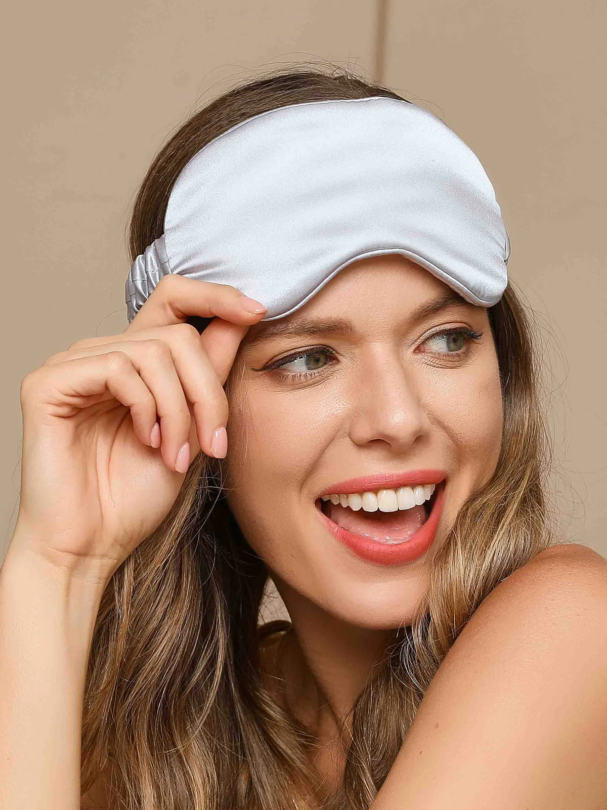 Masque de sommeil ultra-doux en soie pure 19 momme – Image 6