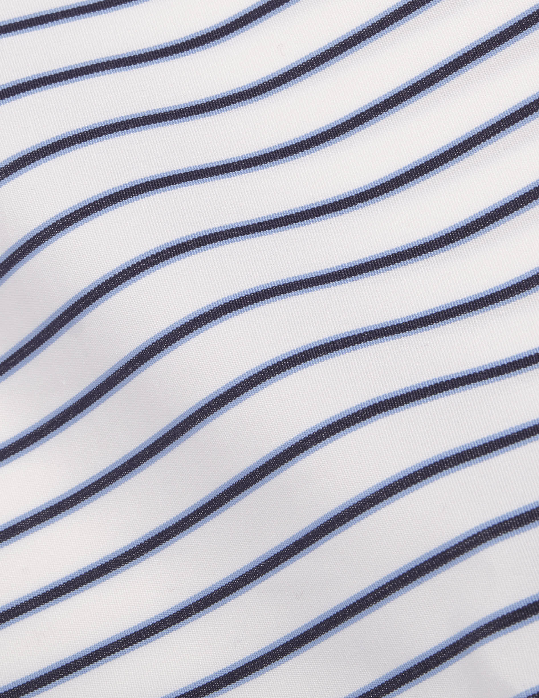 Chemise Carl rayée marine – Image 6