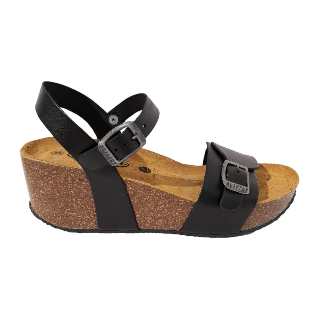 PLAKTON – Sandales So Berlin noir