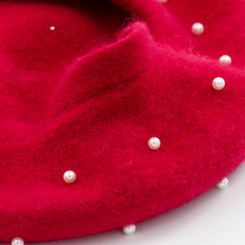 Béret perlé de féria – Image 4