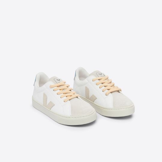 Veja – Esplar Small Laces White Sable Steel