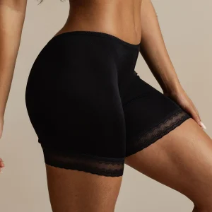 Pure Soie Dentelle Shorty Anti-Frottement