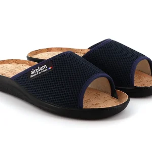 Claquette marine mixte homme et femme WALISE