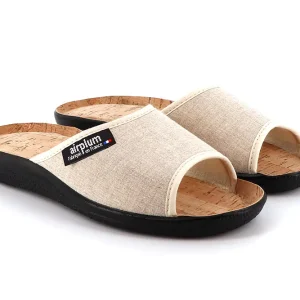 Claquette beige femme WOCKTAIL