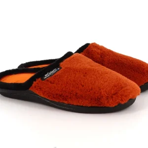 Chausson mule femme WOUATINE orange
