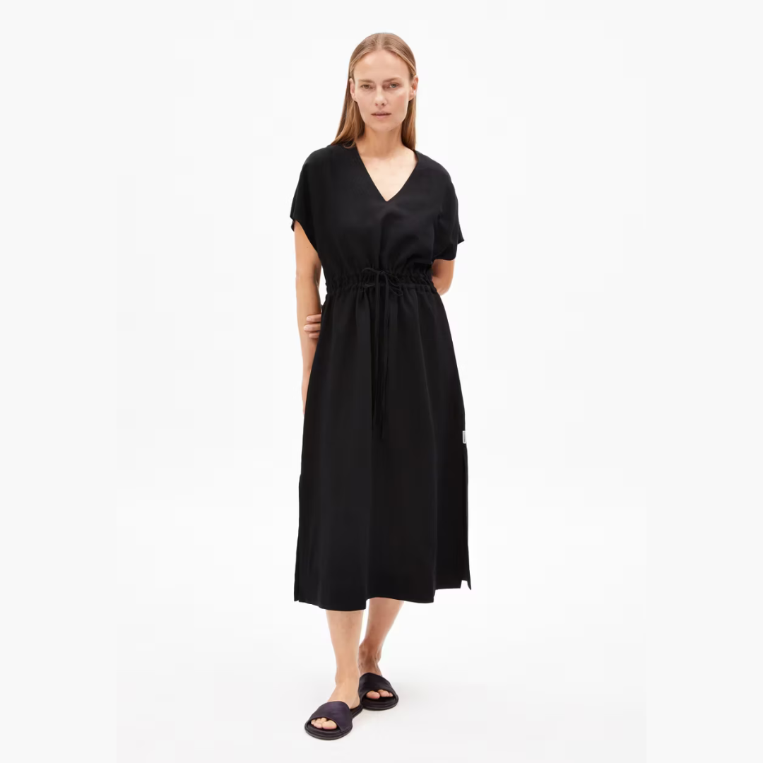 ARMEDANGELS – Robe Maaholina Lino – Black
