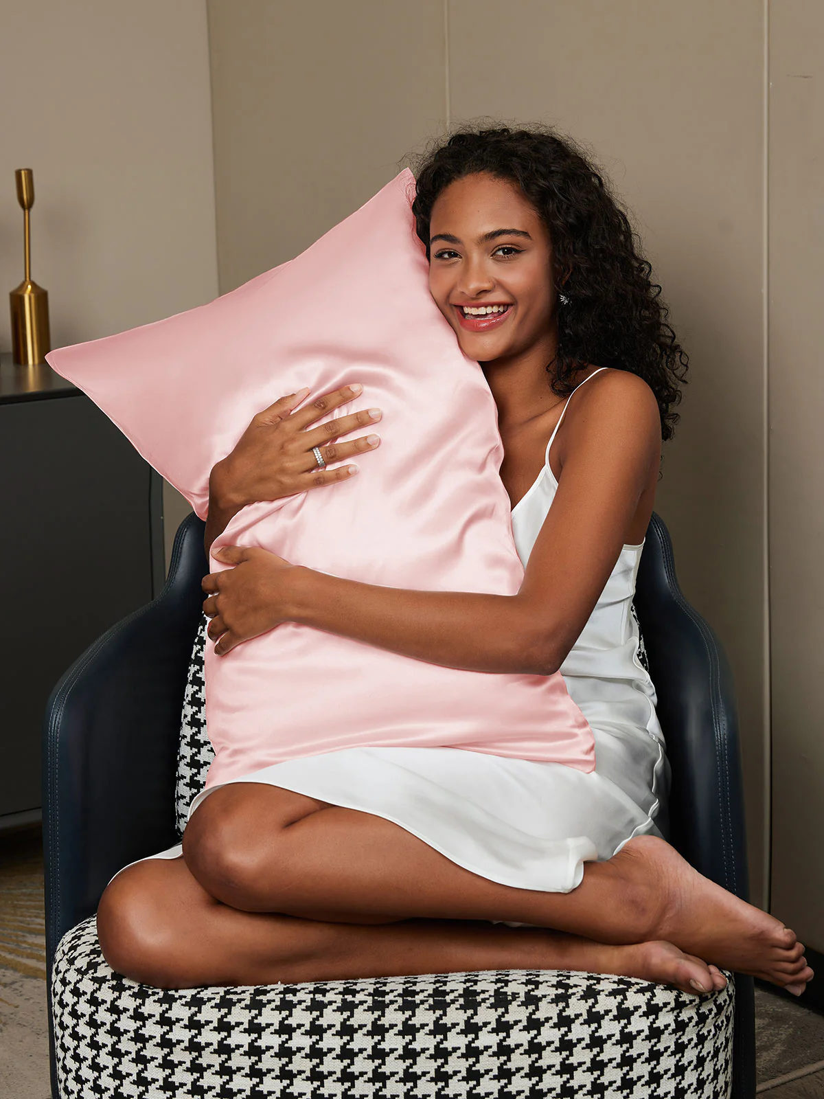 30Momme Luxueuse Soie Taie d‘oreiller – Fermeture à glissière cachée