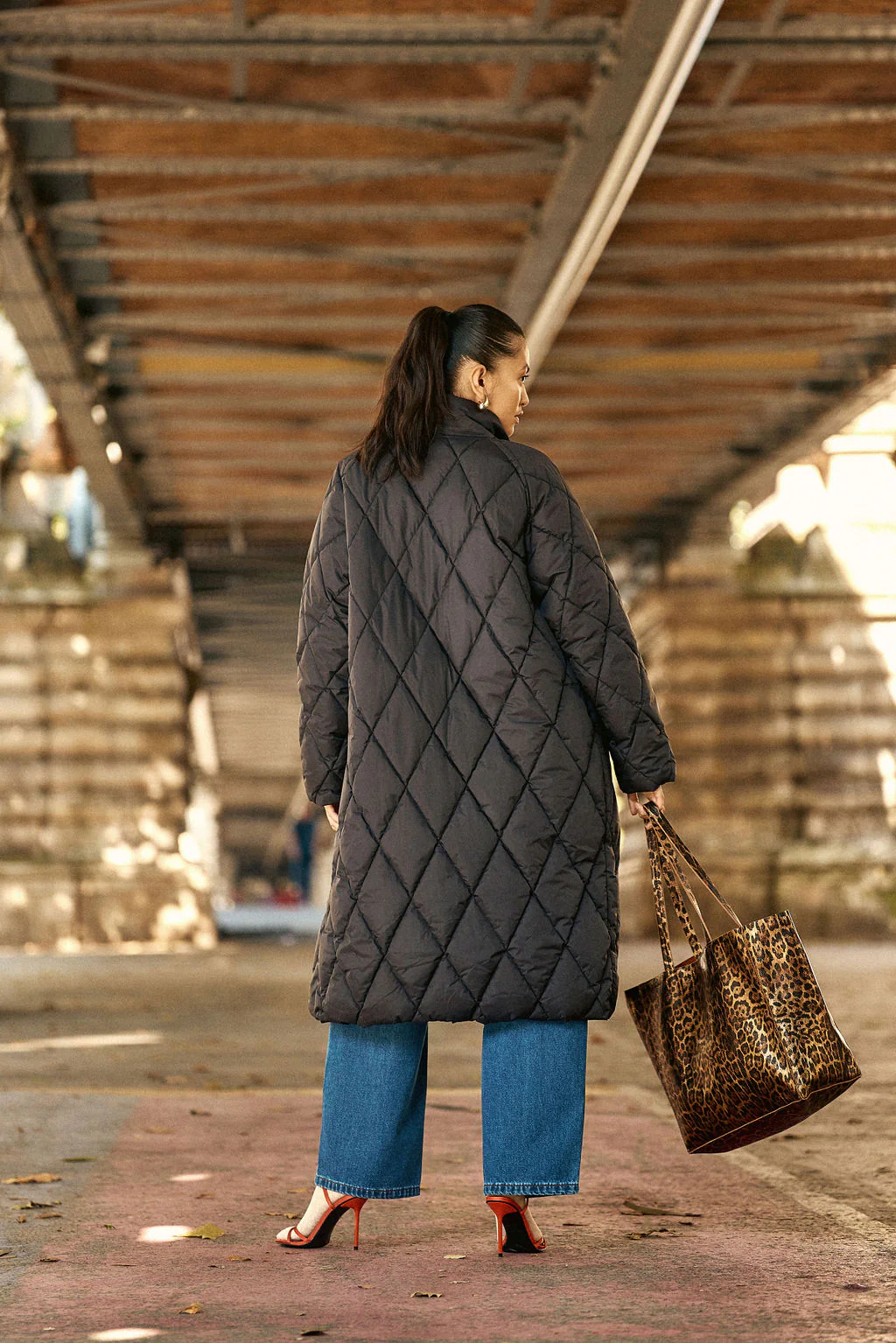 Sac cabas en cuir Aldo - Léopard – Image 3