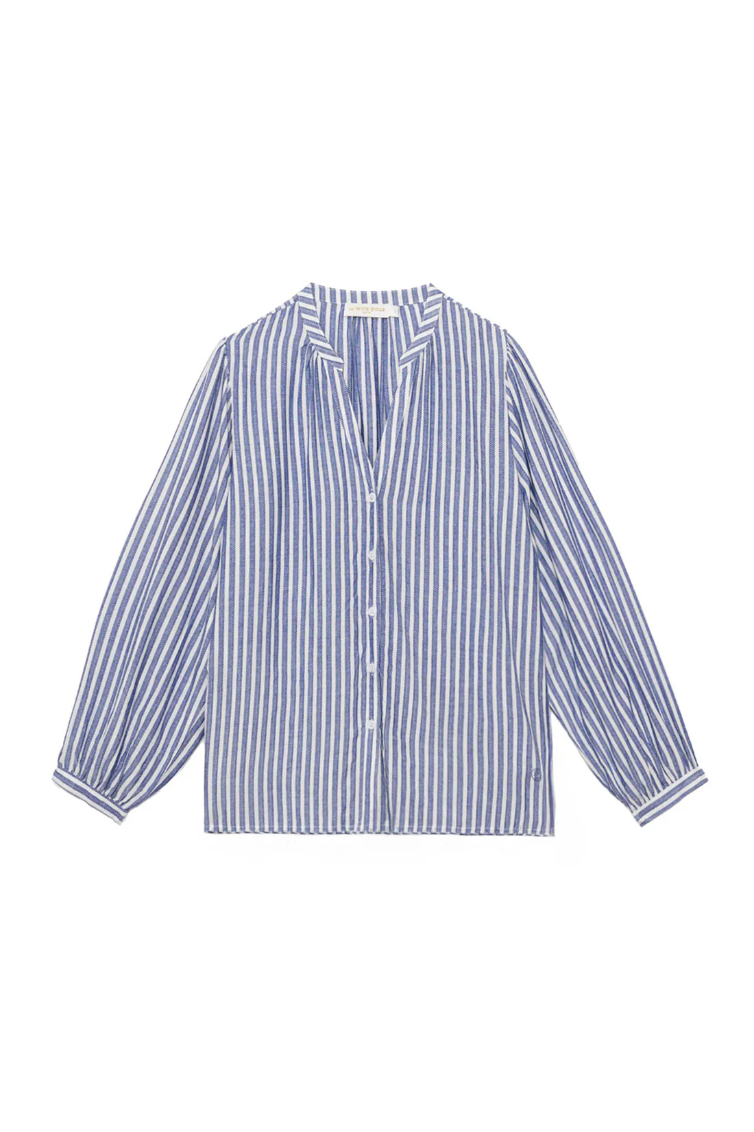 Blouse rayée bleue - Caisy – Image 6