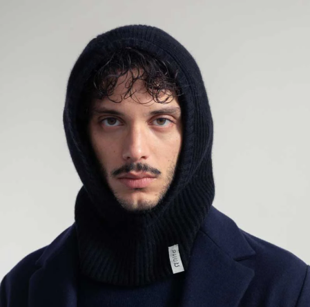 RIFO – Balaclava Marika Cachemire – Noir – Image 2