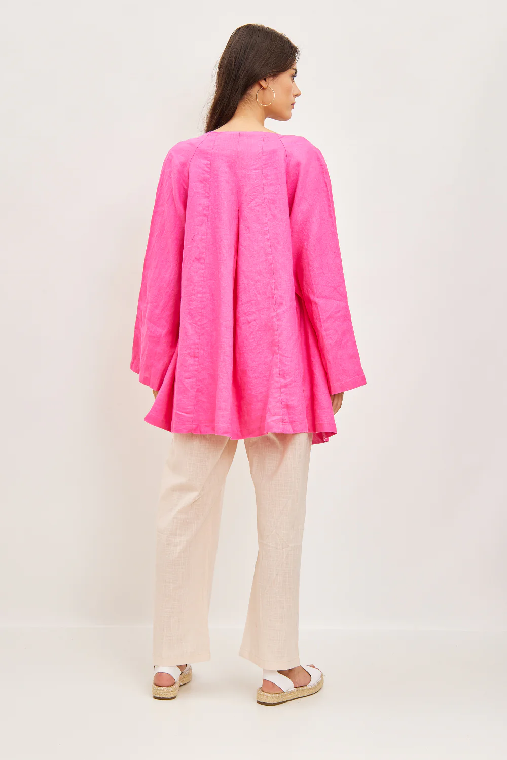 Veste unie à boutons – Image 3