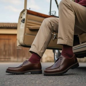 DERBIES EBAXTER PRALINE