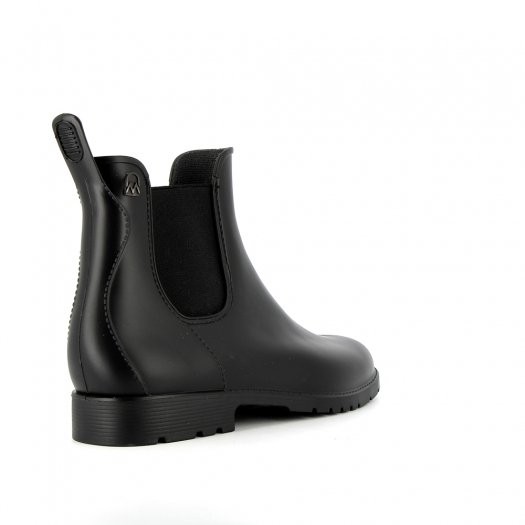 MÉDUSE – Bottines de pluie Homme Jom Noir