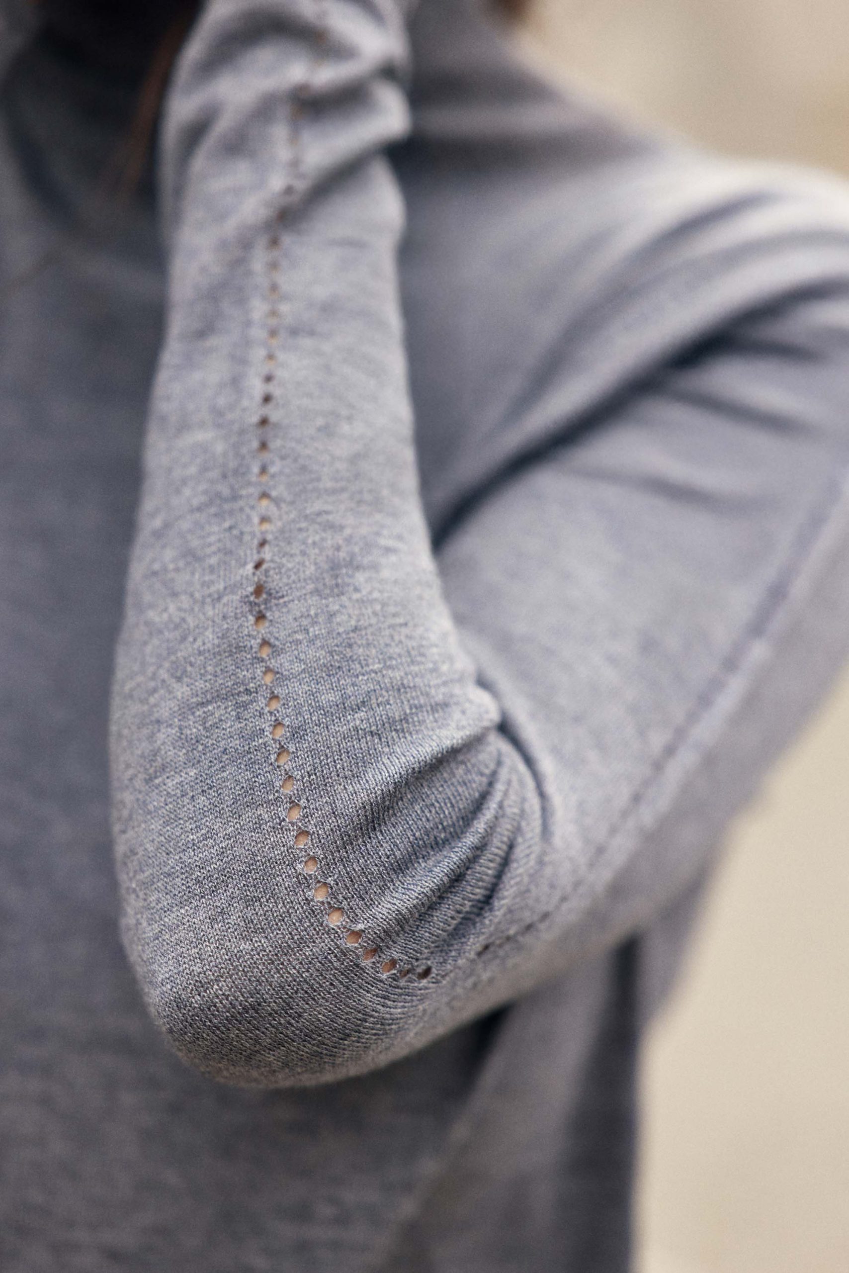 Pull col roulé gris - Miloe – Image 4