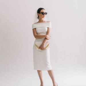 Robe de mariée courte Marin / Maison Floret