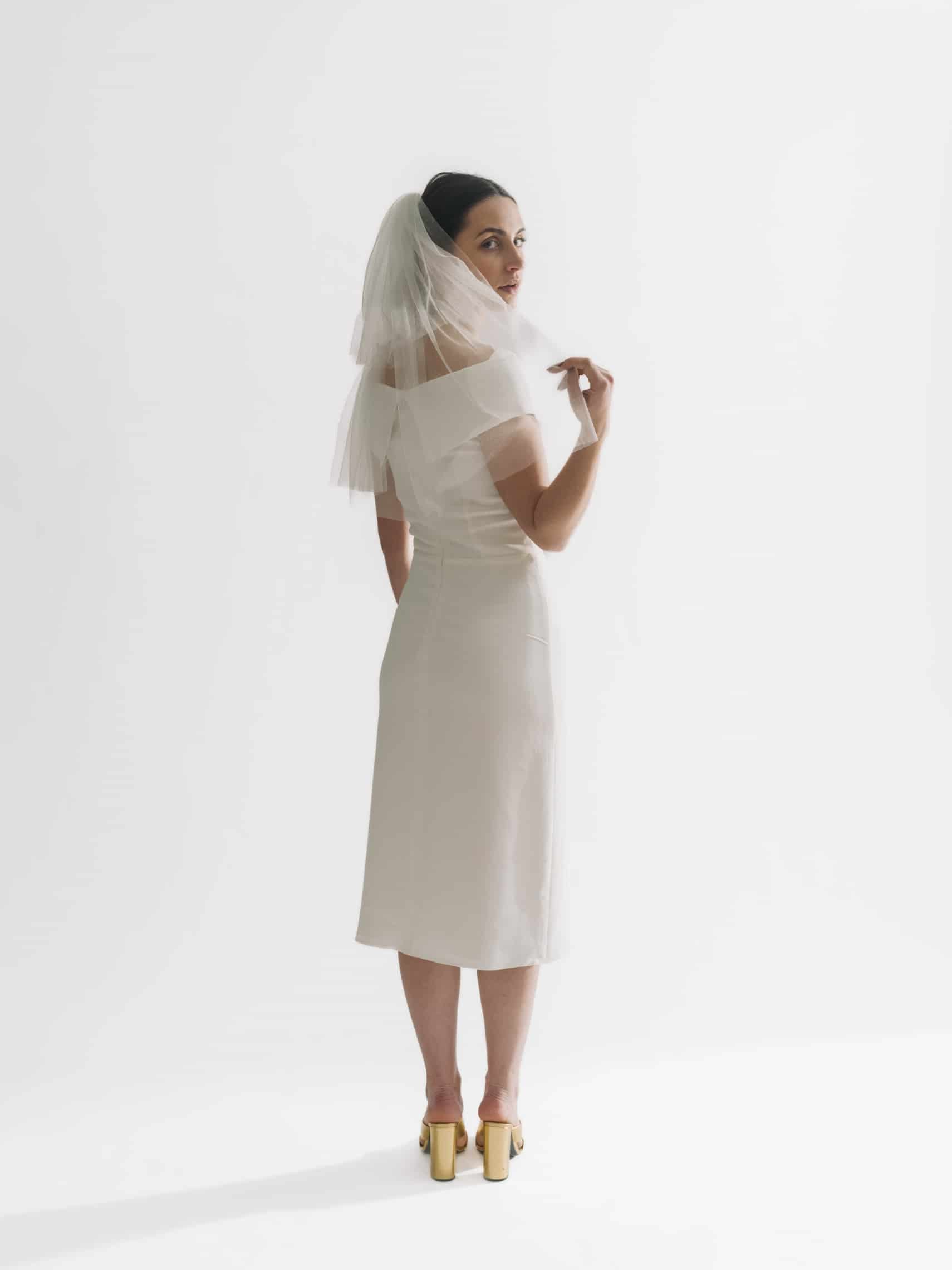 Robe de mariée courte Marin / Maison Floret