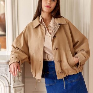 Veste réversible camel - Nerea