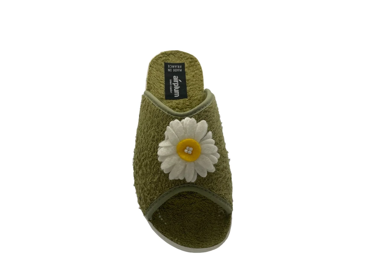 Sabot ouvert femme ORIGINE VERT – Image 3