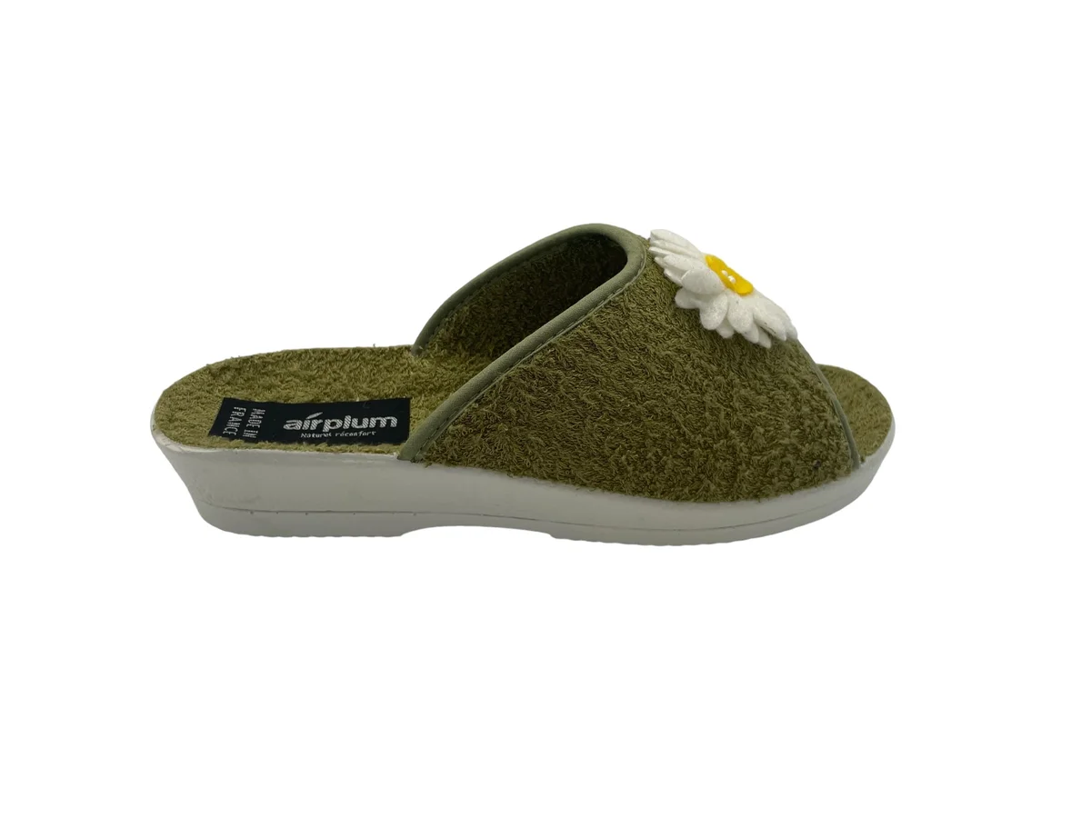 Sabot ouvert femme ORIGINE VERT – Image 2