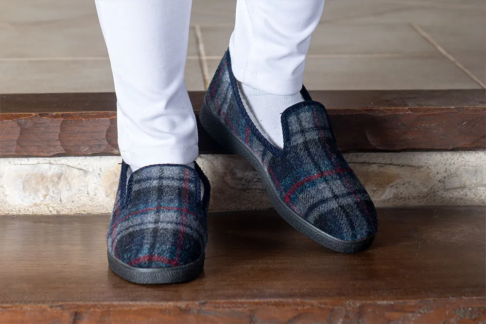 Chausson POLAINE Homme et Femme marine