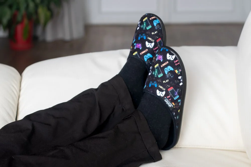 Mule noire ROCKET homme et femme