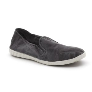 NATURAL WORLD – Chaussures en toile Old Crabe – Noir