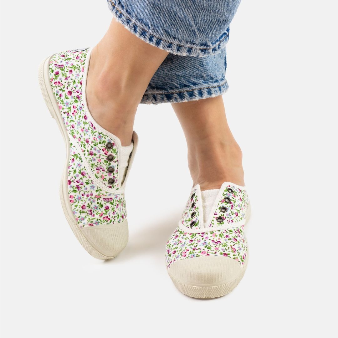 NATURAL WORLD – Chaussures en toile Koala – Blanc