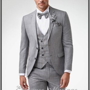 Stafford – Costume de marié champêtre gris
