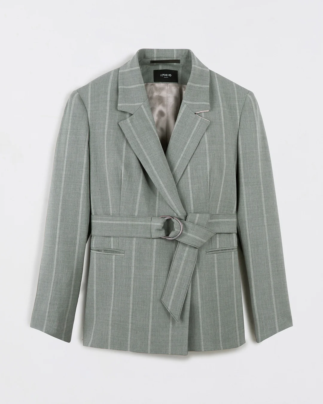 Veste ceinturée Olbia - Vert Sauge – Image 2