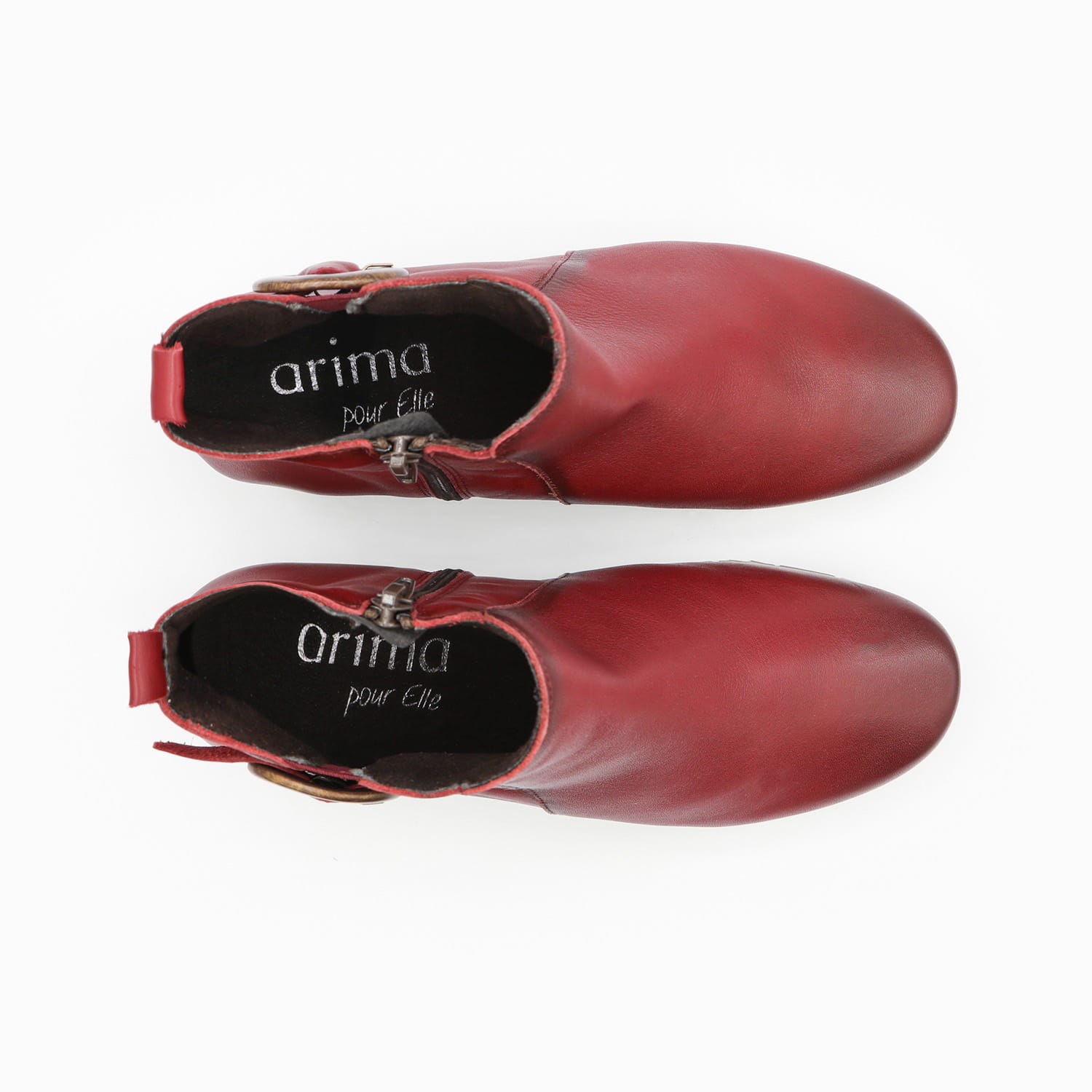 BOTTINES VIMEA ROUGE