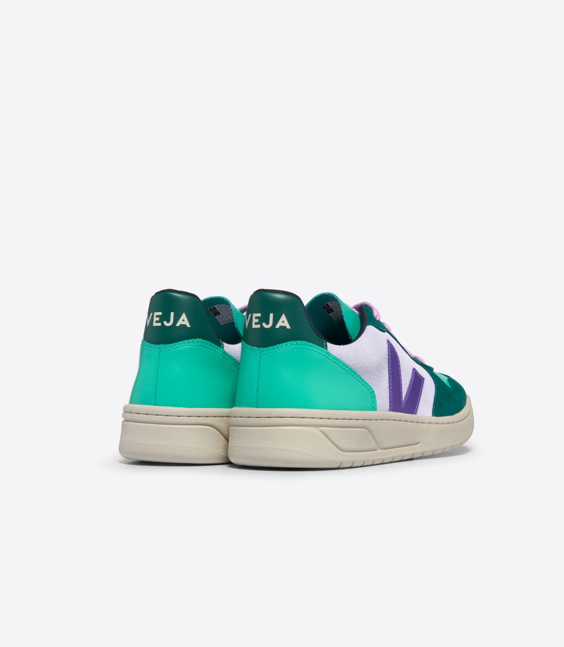 VEJA – Baskets V10 Suede – Multico Purple Pierre – Image 3