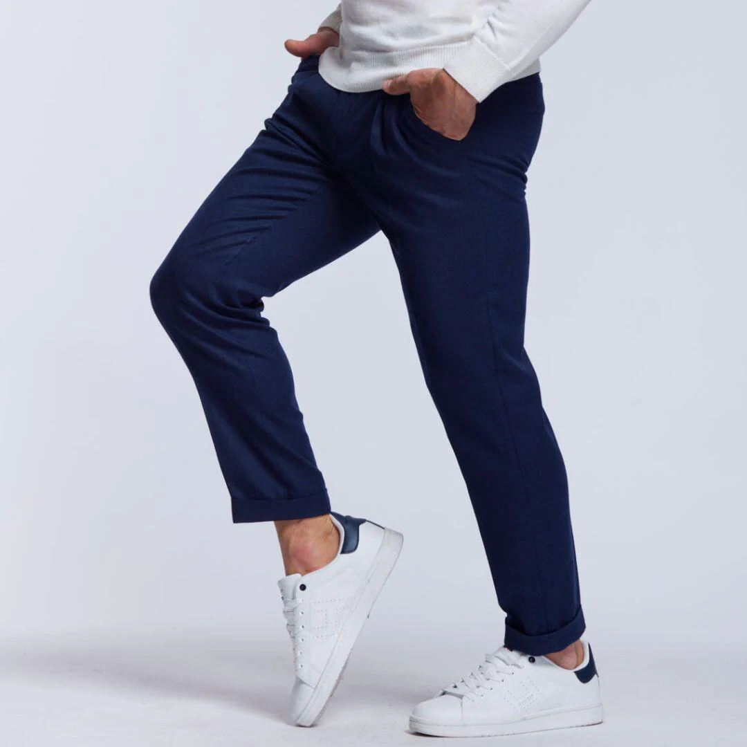 City pant flanelle 100% merinos, Walter