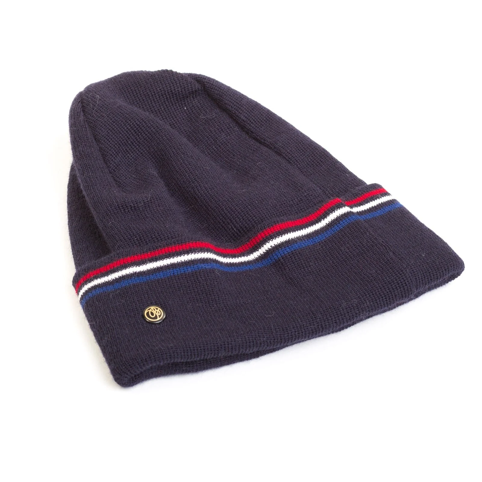 Bonnet en laine homme Bleu Marine