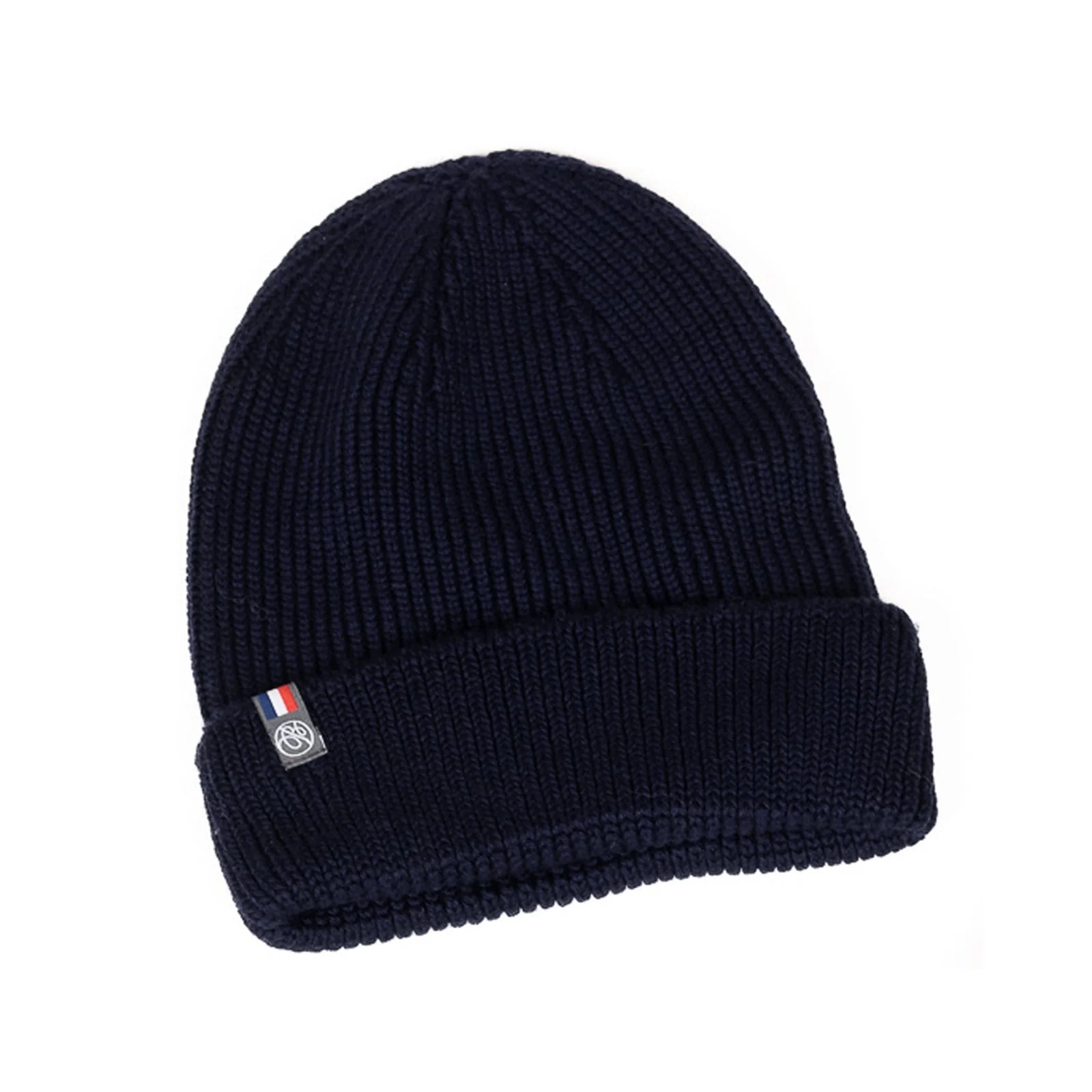 Bonnet femme laine bleu marine – Image 4
