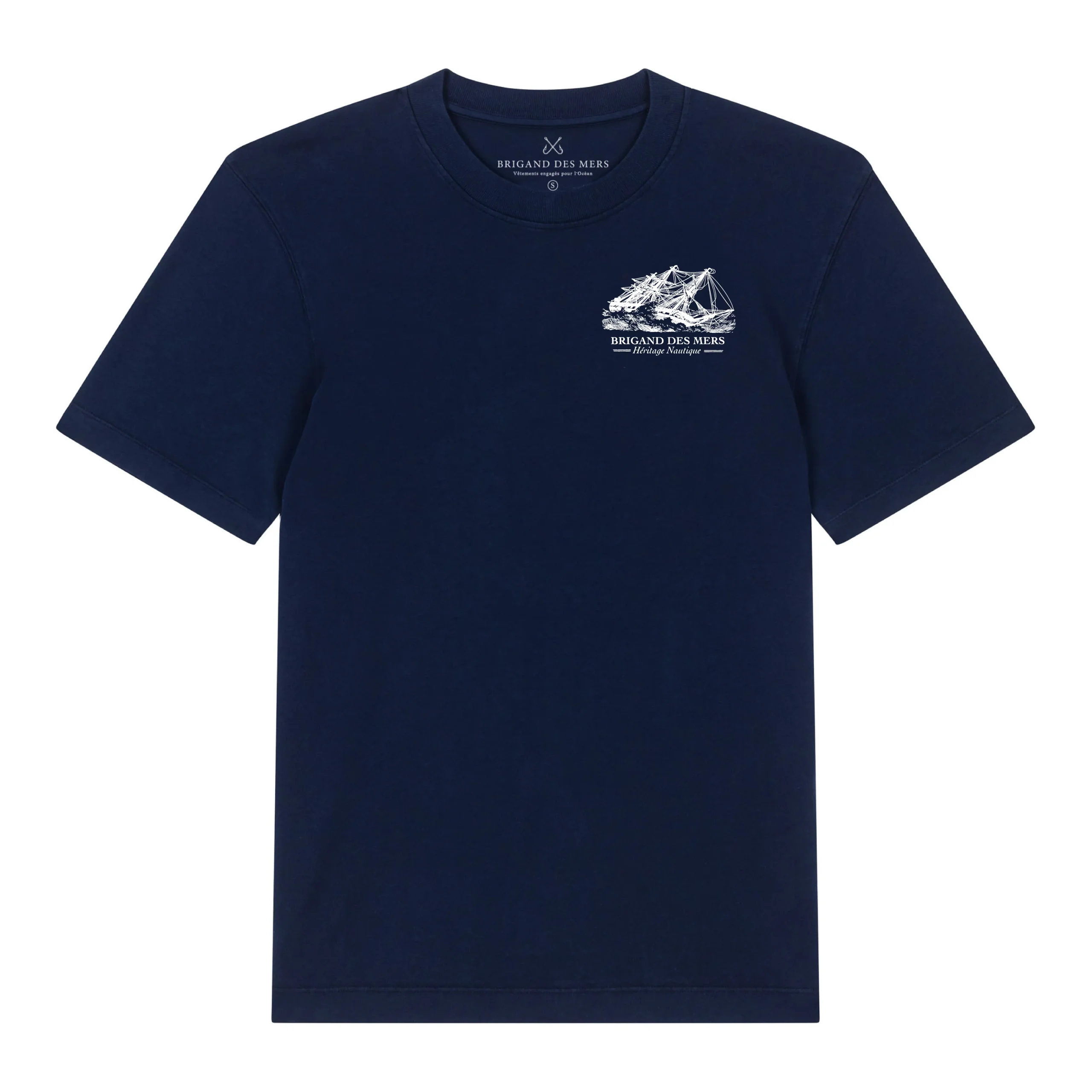 T-shirt Gréement Navy – Image 2