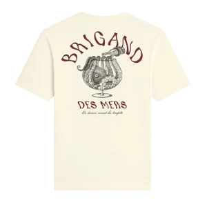 T-shirt Kraken - Écru vintage