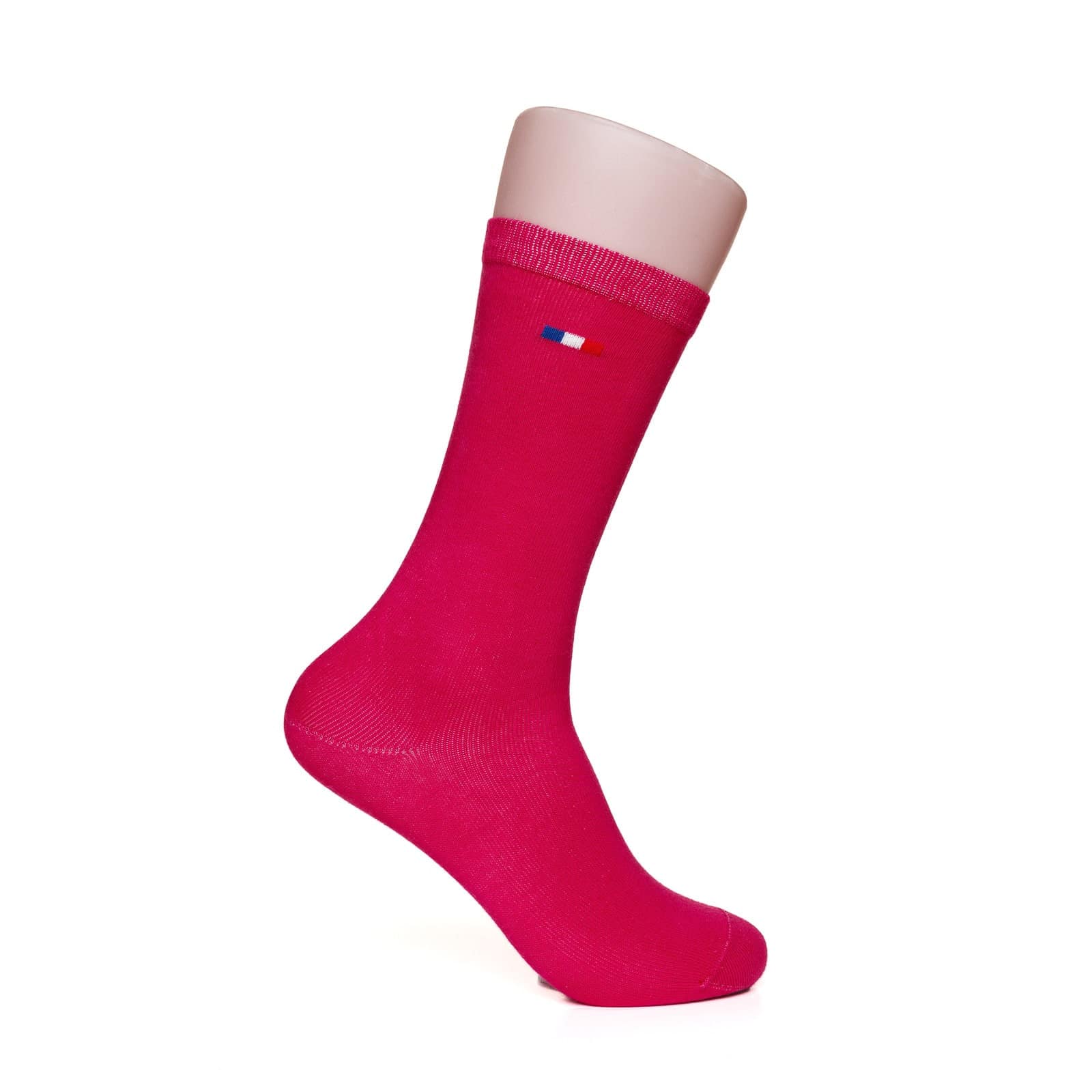 Chaussettes femme rose foncé – Lot de 3