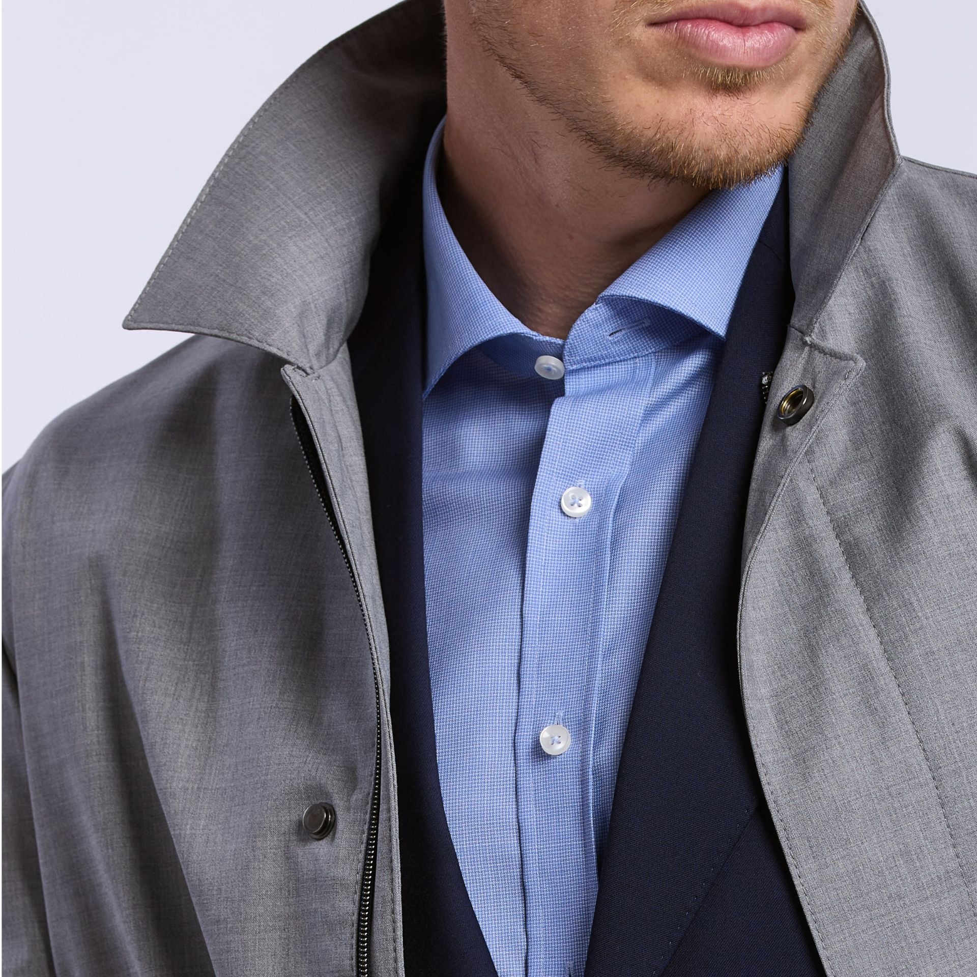 Chemise 72 heures 100% merinos, Biella – Image 4