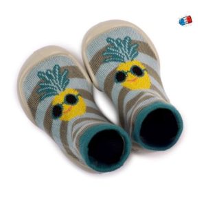 Collégien – Chaussons Chaussettes – Ananas