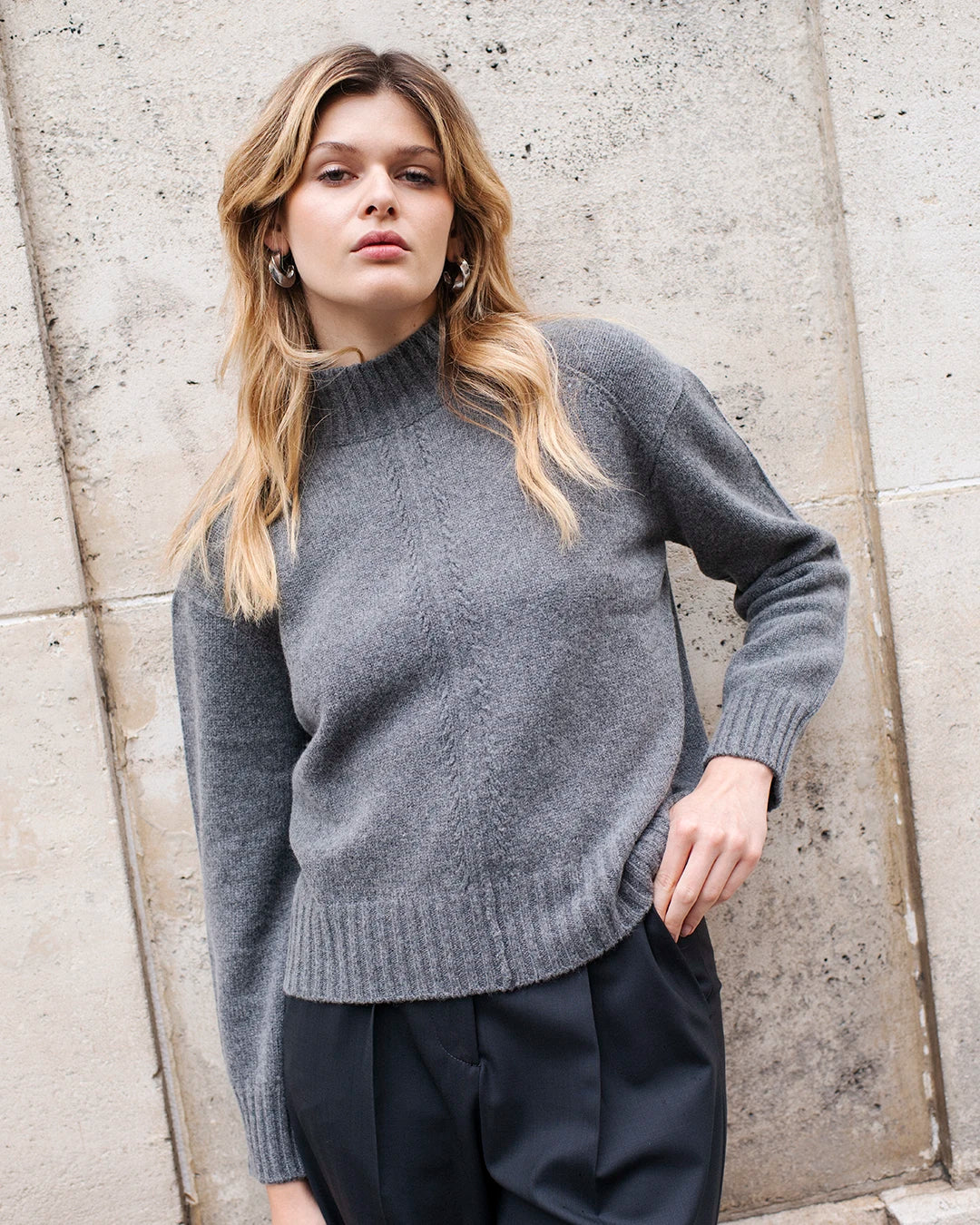 Pull Béthel - Gris – Image 3