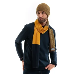 Echarpe homme tournesol