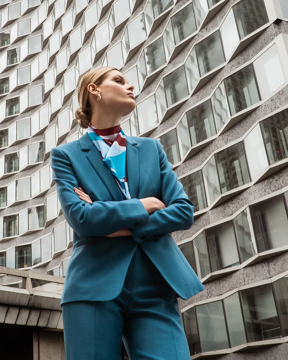 Veste blazer Paris - Bleu de Prusse – Image 2