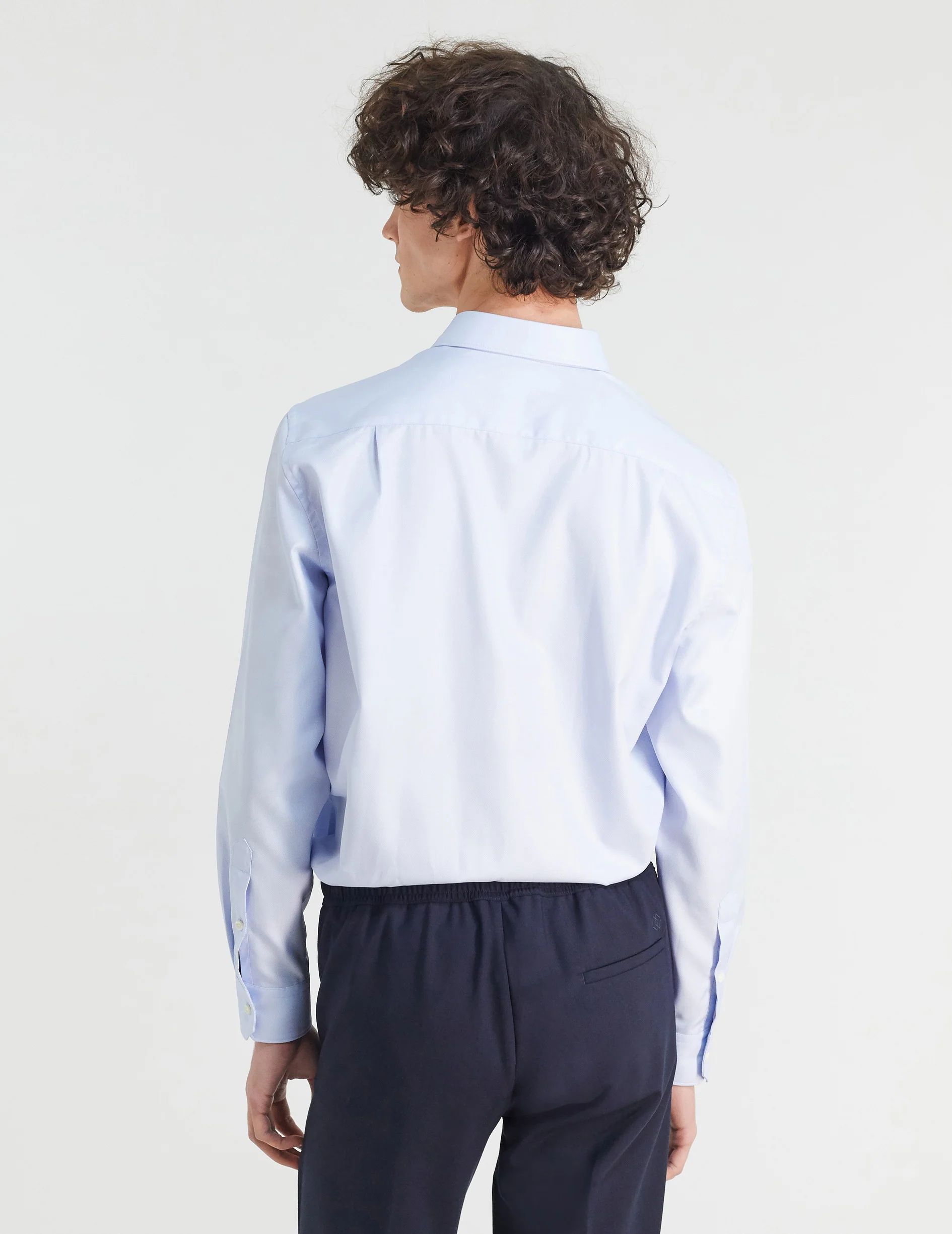 Chemise Classique bleue – Image 4