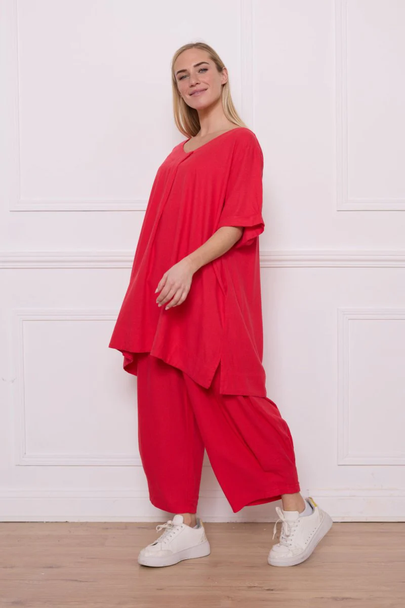Haut en lin et viscose – Image 2