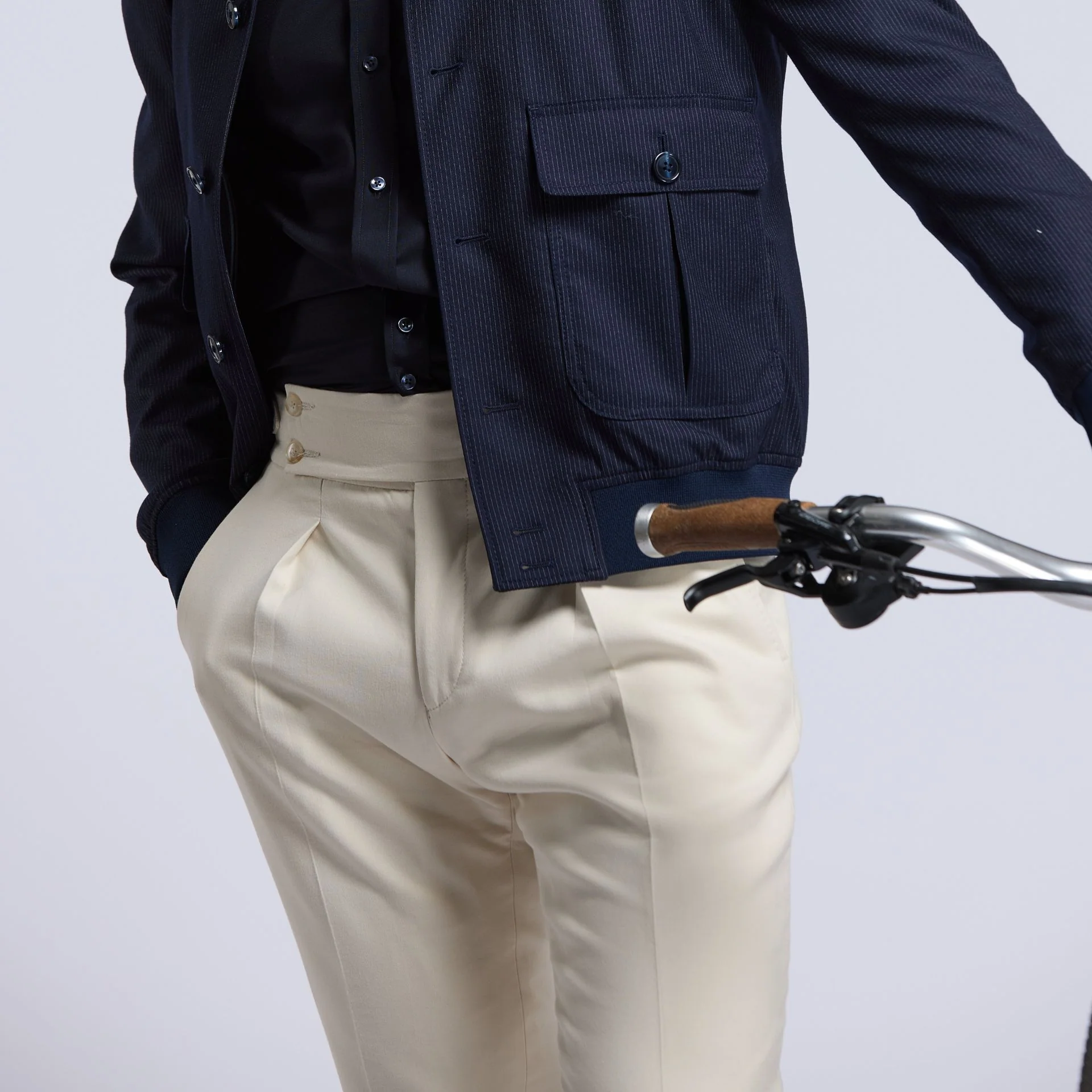 Pantalon taille haute Bellagio
