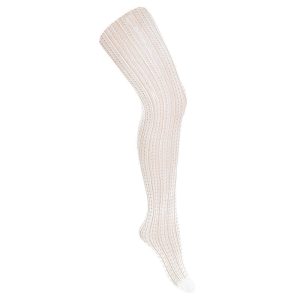 CONDOR – Collant ajouré – Blanc
