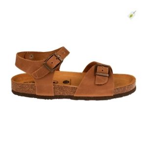 PLAKTON – Nu-pieds en cuir Louis Roble