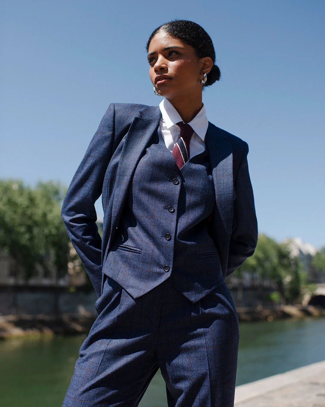 Gilet sans manches Lisbonne – Prince de Galles
