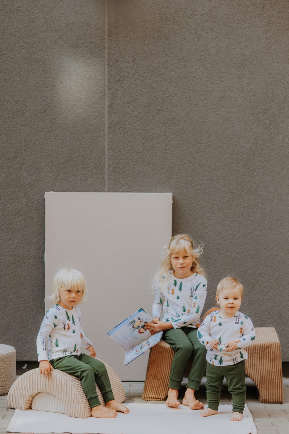 WOOLY ORGANIC – PYJAMA SET – TEDDY